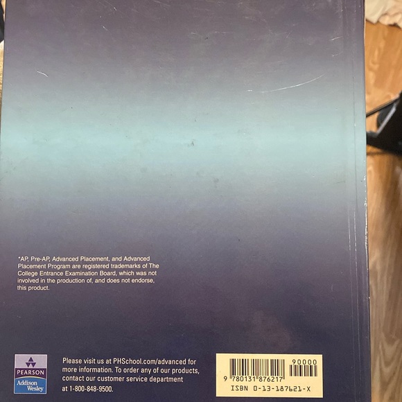 AP Statistics Text Book - Picture 2 of 3